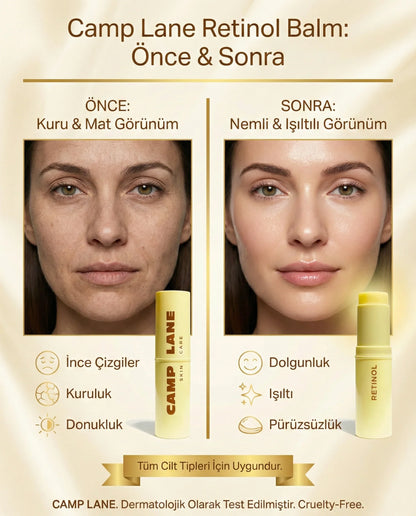 Retinol Cream Stick – Kırışıklık Karşıtı & Onarıcı (Göz ve Hassas Bölgeler)