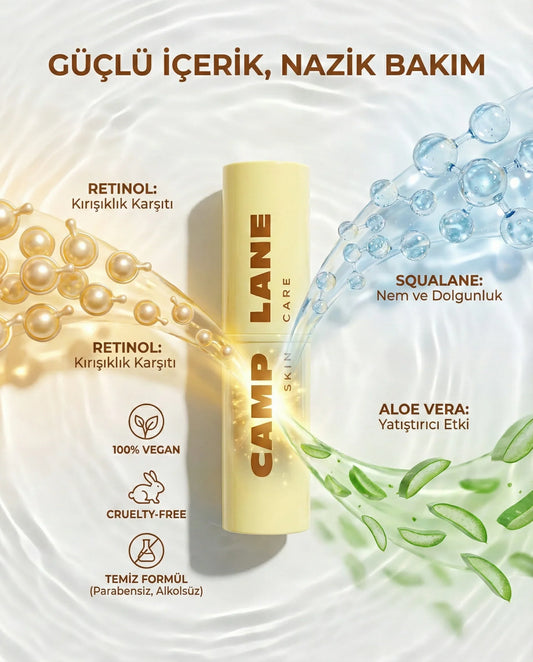 Retinol Cream Stick – Kırışıklık Karşıtı & Onarıcı (Göz ve Hassas Bölgeler)